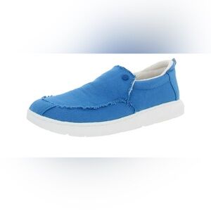 Vionic Beach Mens Seaview Ocean View Canvas Lifestyle Slip-On Sneakers NWOT